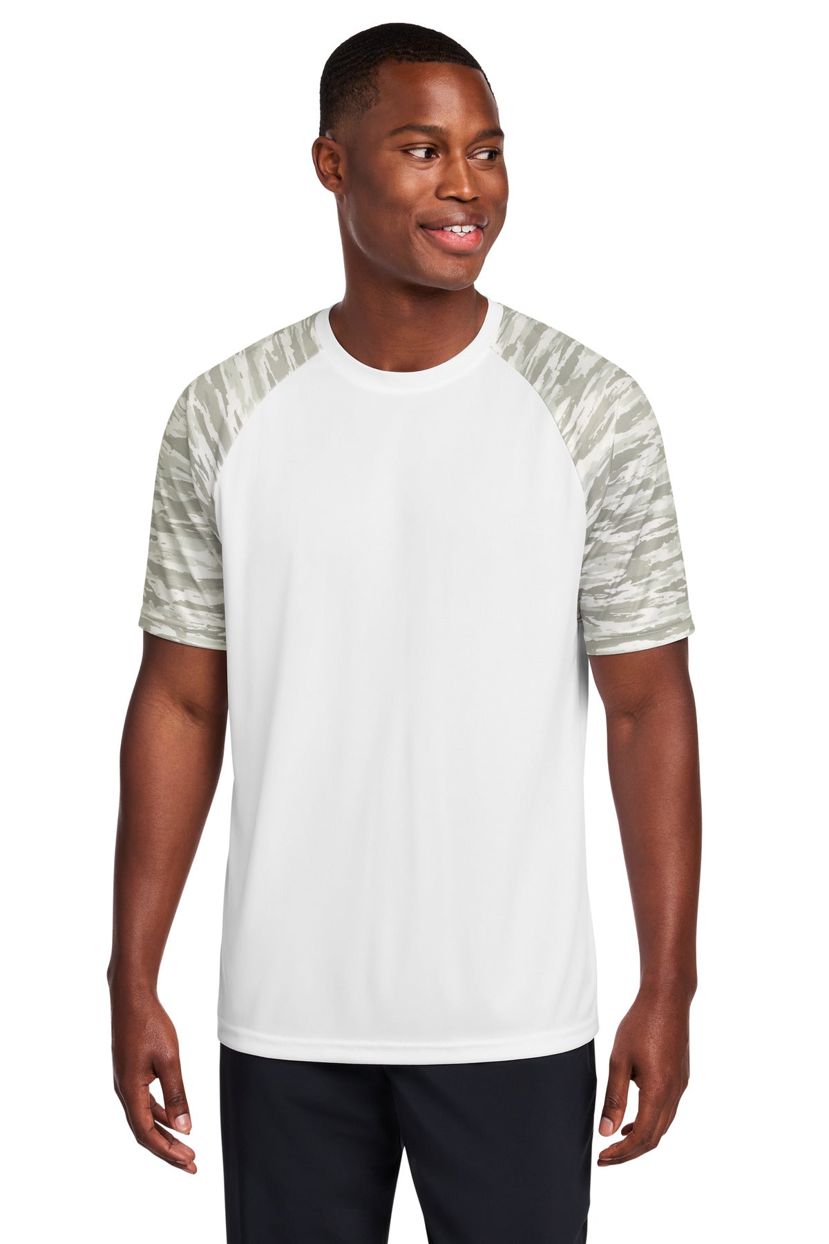 Sport-Tek® Drift Camo Colorblock Tee