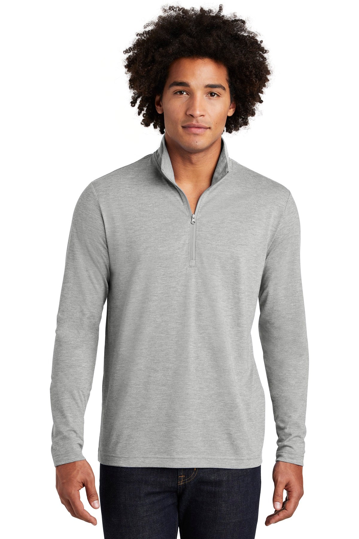 Sport-Tek ? PosiCharge ? Tri-Blend Wicking 1/4-Zip Pull