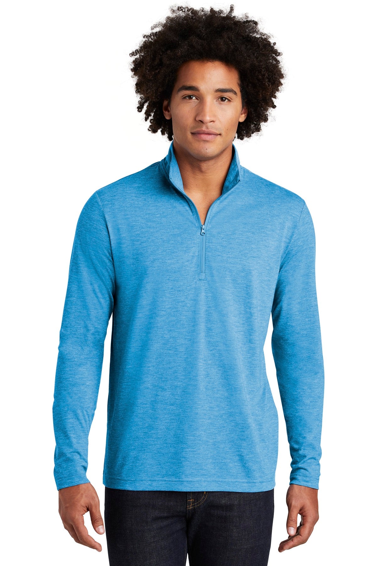 Sport-Tek ? PosiCharge ? Tri-Blend Wicking 1/4-Zip Pull