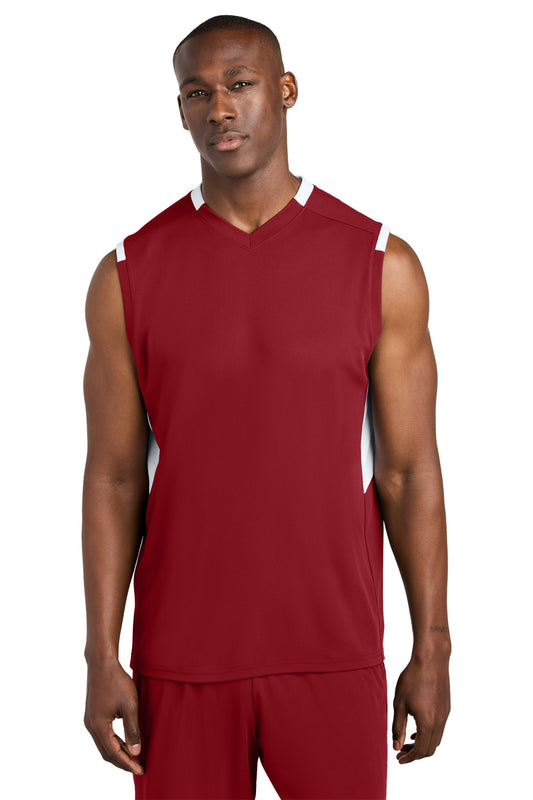 Sport-Tek® Club Sleeveless V-Neck