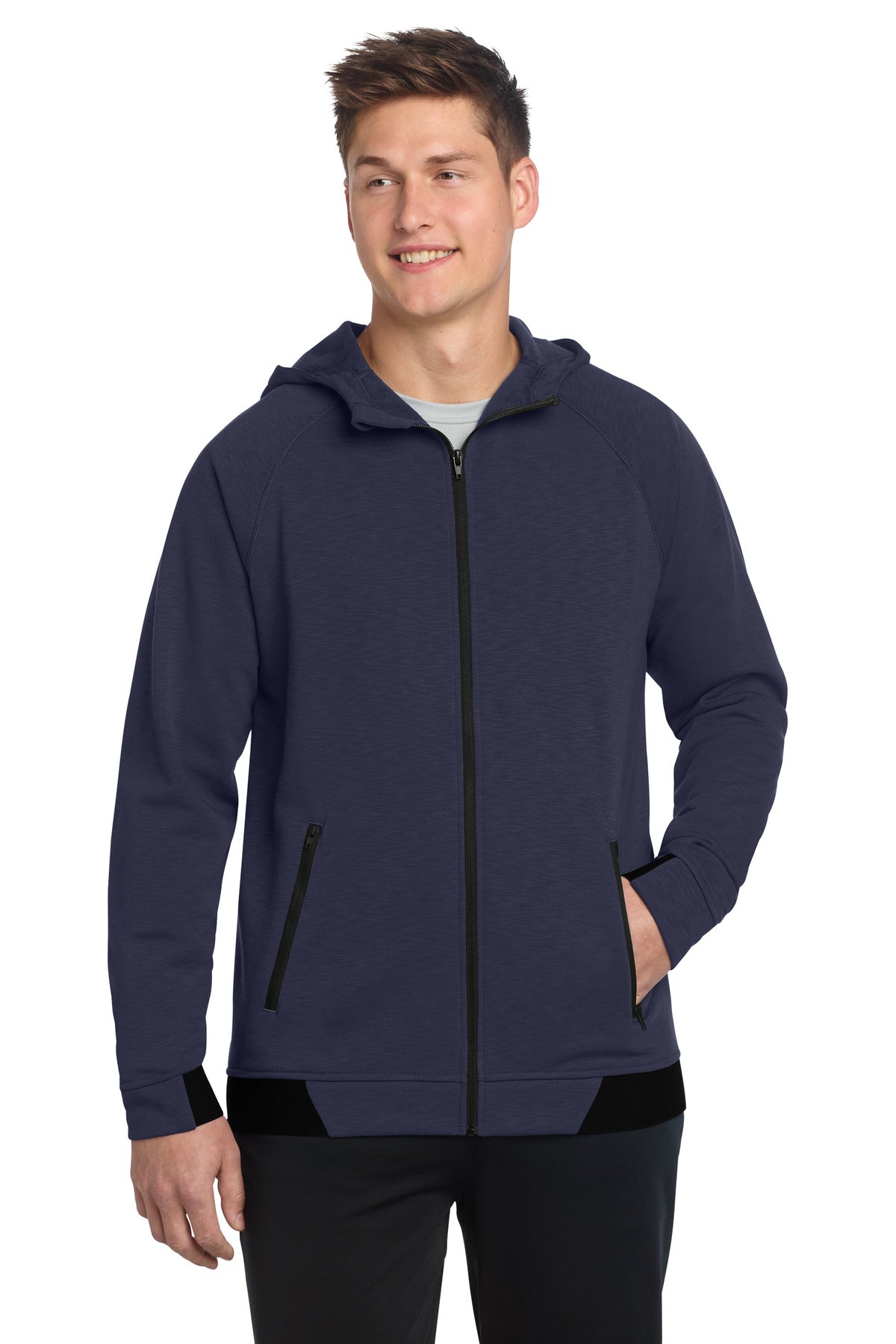Sport-Tek® PosiCharge® Strive Hooded Full-Zip