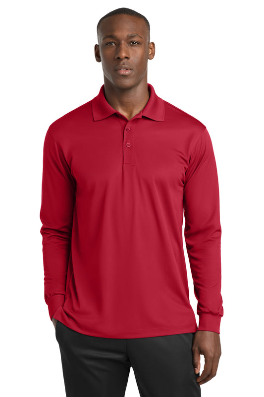 Sport-Tek® Long Sleeve Micropique Sport-Wick® Polo