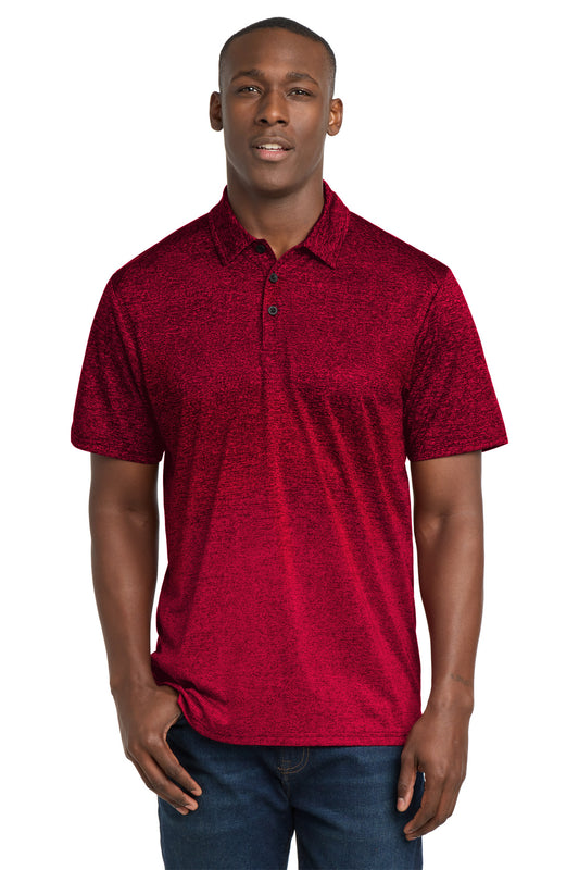 Sport-Tek ® Ombre Heather Polo
