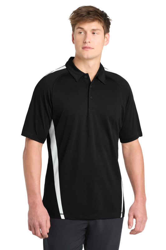 Sport-Tek® PosiCharge® Micro-Mesh Colorblock Polo