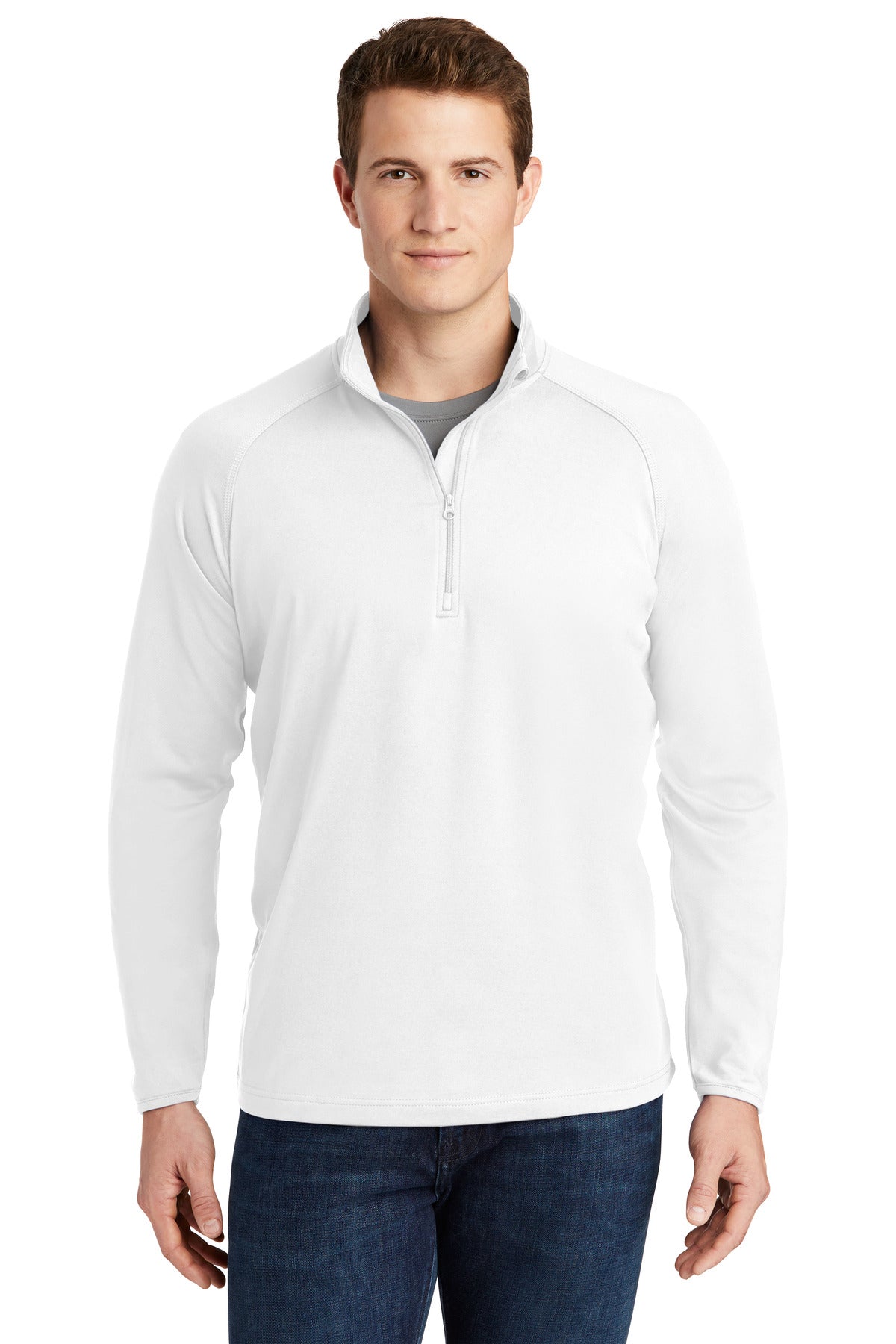 Sport-Tek? Sport-Wick? Stretch 1/4-Zip Pullover. ST850