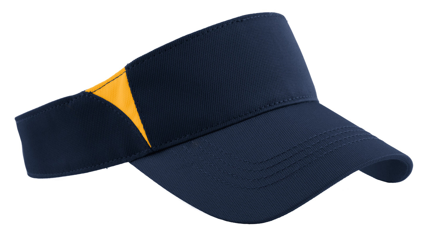 Sport-Tek? Dry Zone? Colorblock Visor. STC13