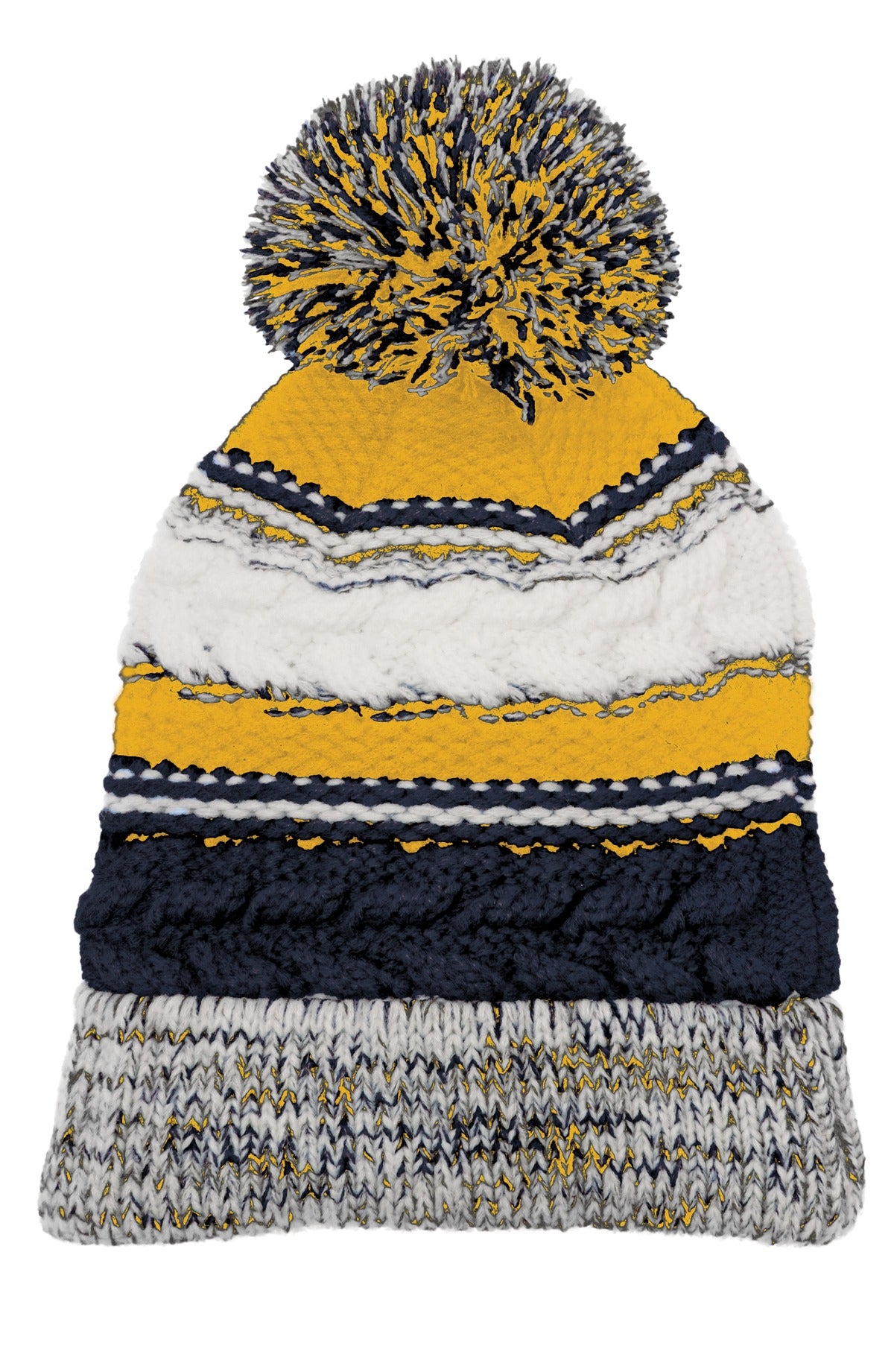Sport-Tek? Pom Pom Team Beanie. STC21