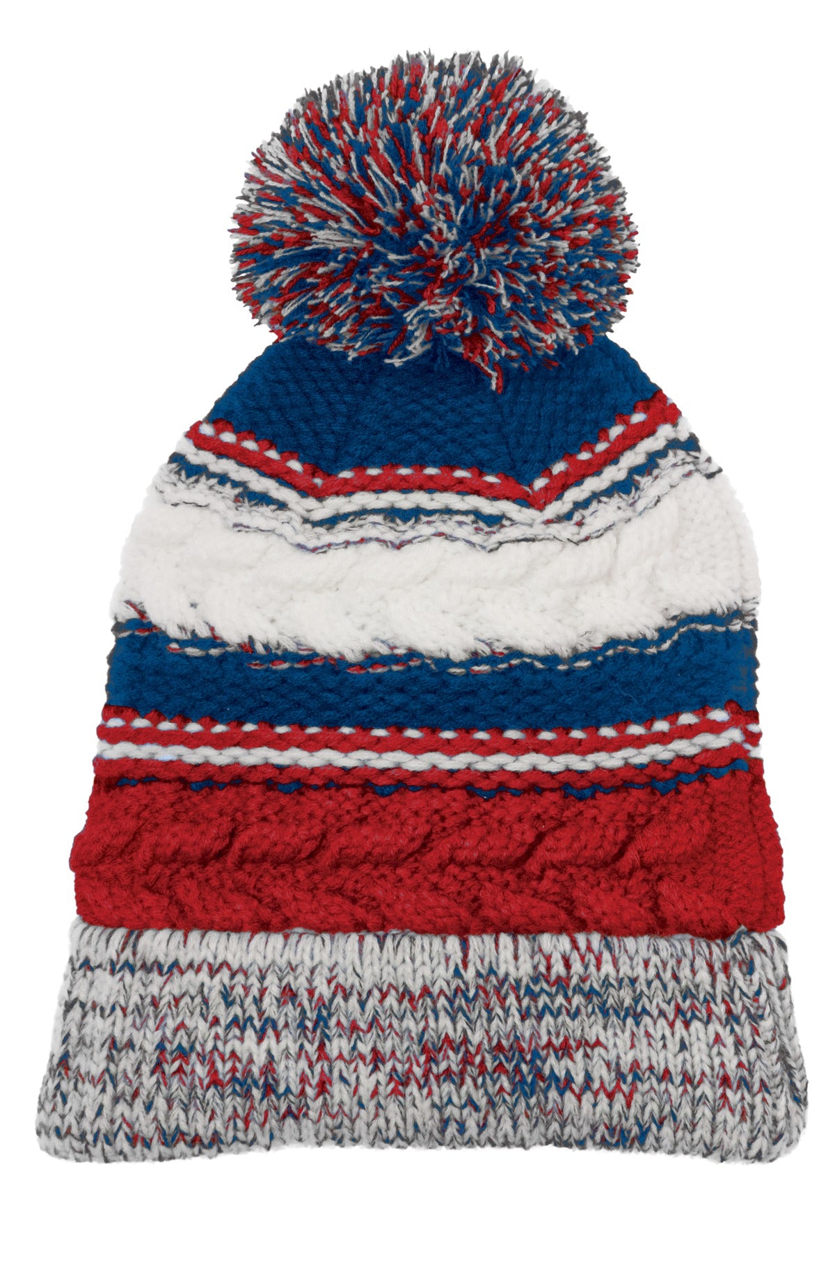 Sport-Tek? Pom Pom Team Beanie. STC21