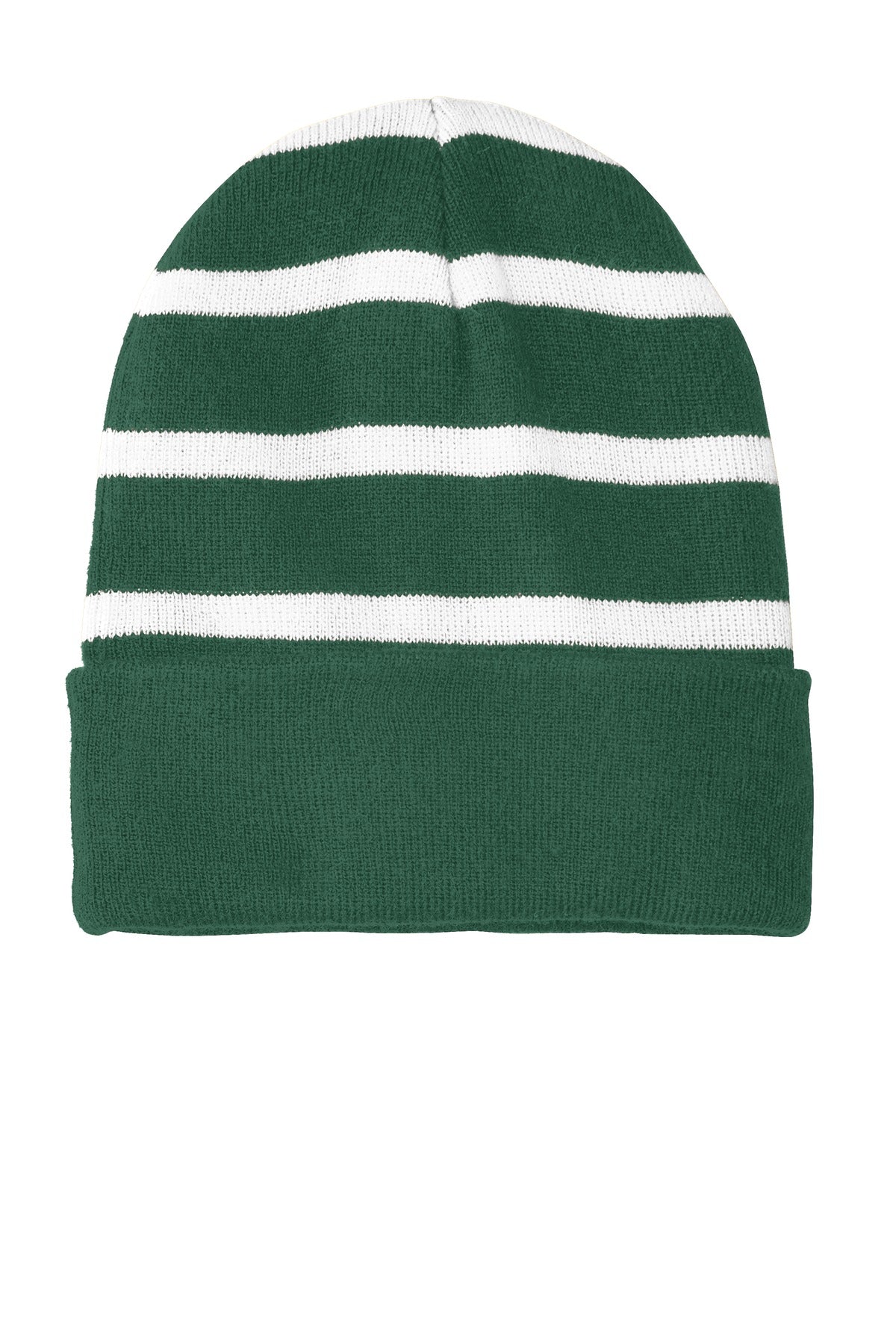 Sport-Tek? Striped Beanie with Solid Band. STC31