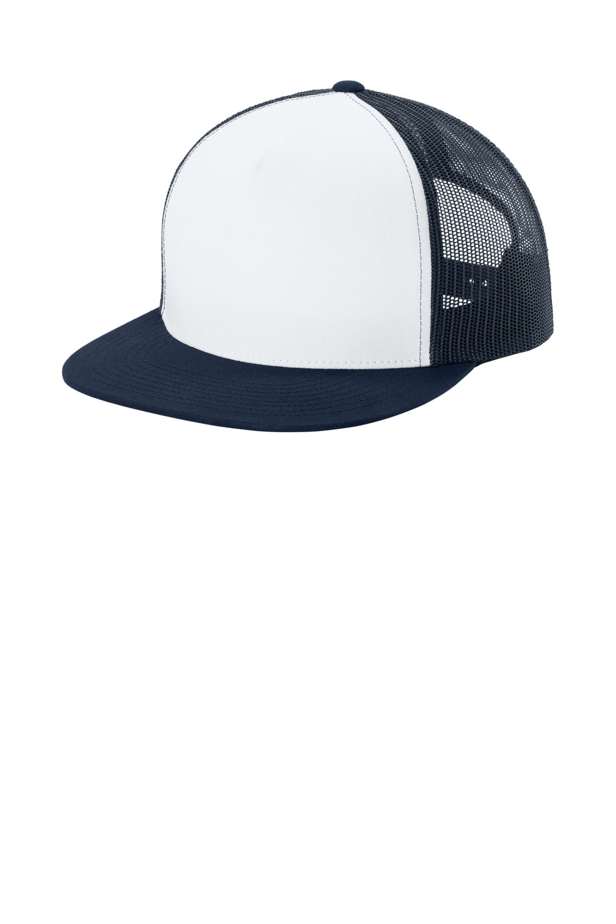 Sport-Tek® YP Classics ® 5-Panel Classic Trucker Mesh Back Cap