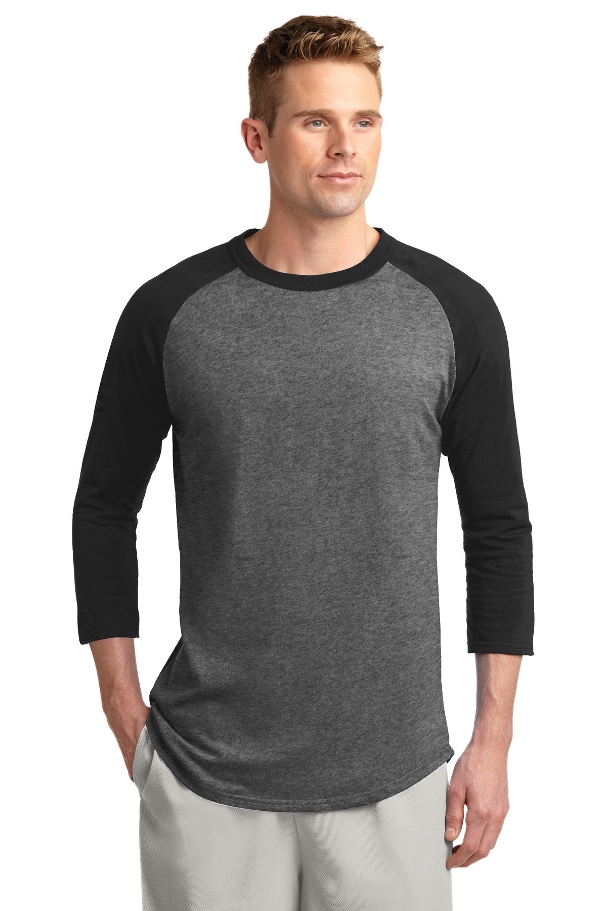 Sport-Tek? Colorblock Raglan Jersey. T200