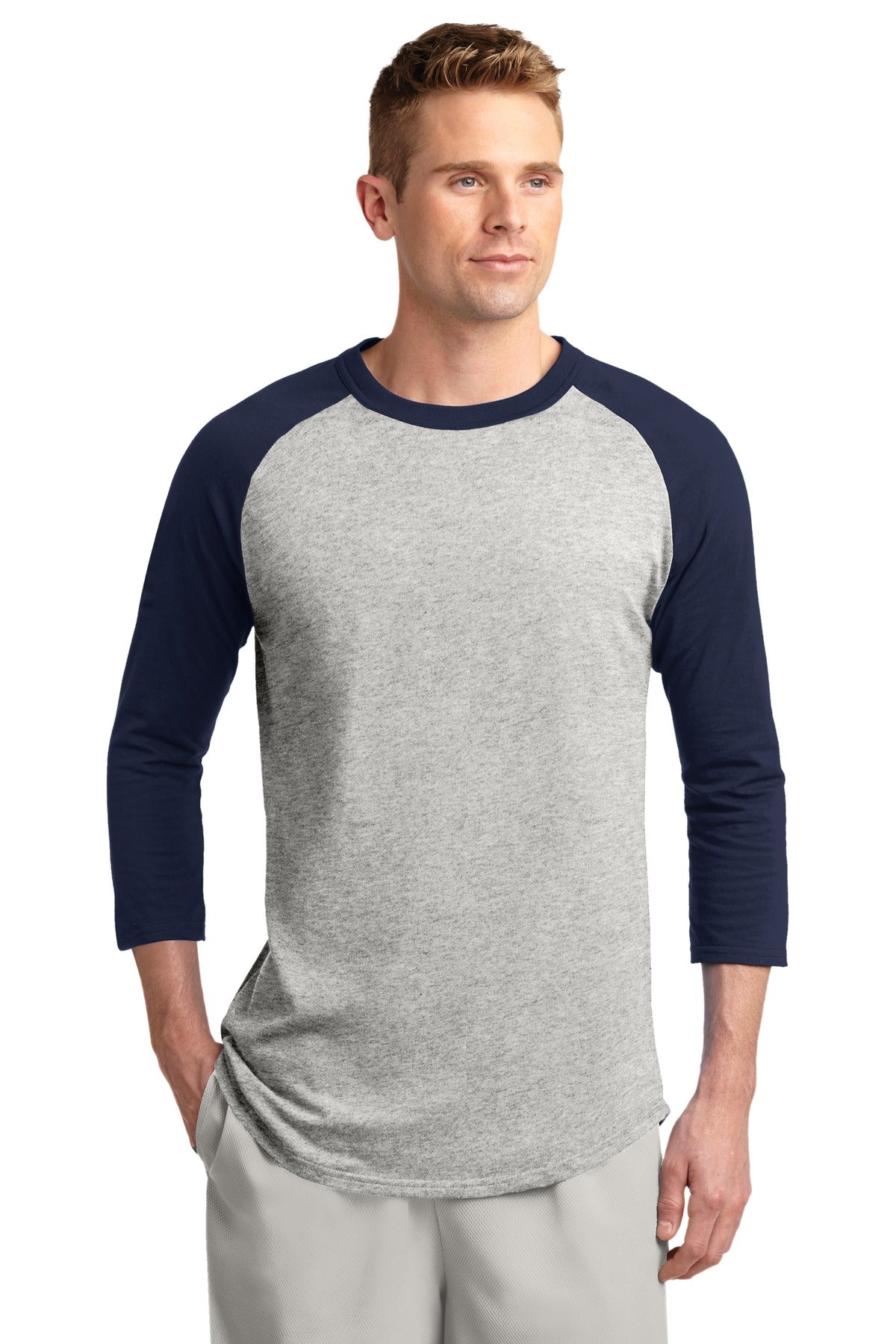 Sport-Tek? Colorblock Raglan Jersey. T200