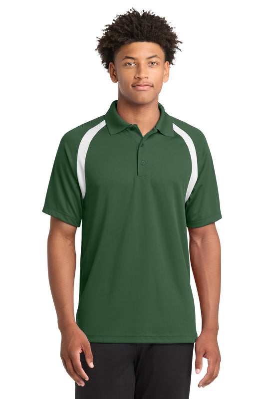 Sport-Tek® Dry Zone® Colorblock Raglan Polo