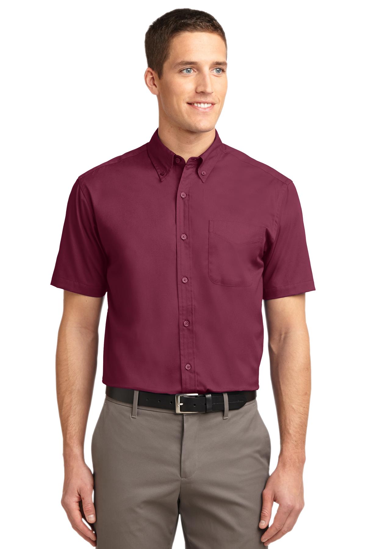Port Authority? Tall Short Sleeve Easy Care Shirt. TLS5