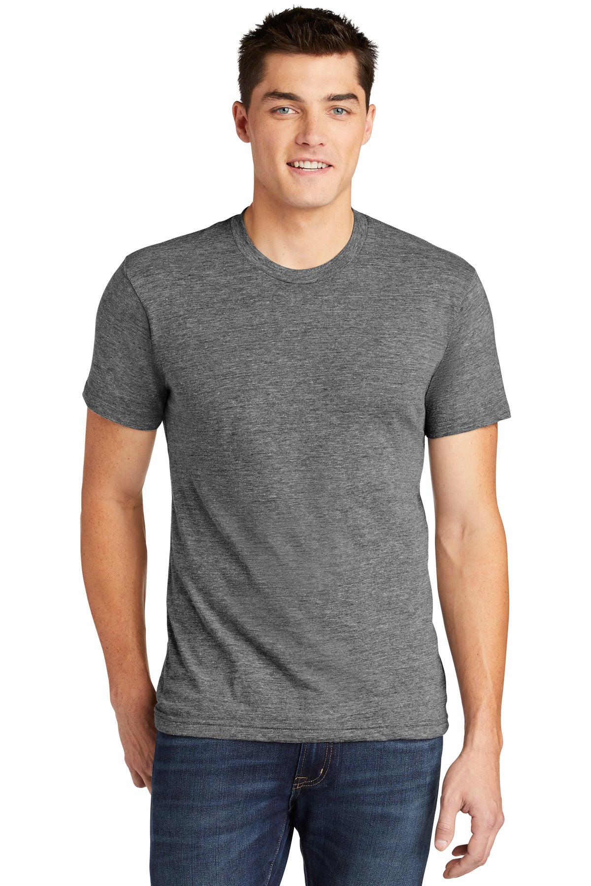 American Apparel ? Tri-Blend Short Sleeve Track T-Shirt