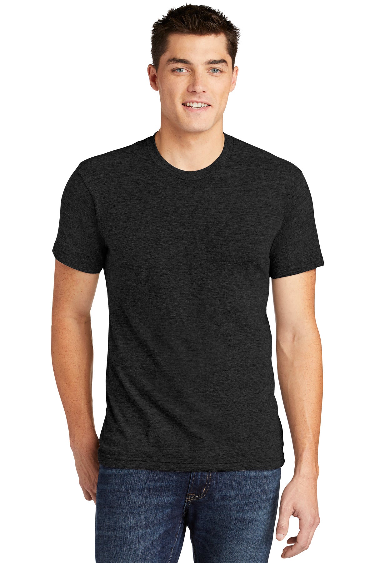 American Apparel ? Tri-Blend Short Sleeve Track T-Shirt