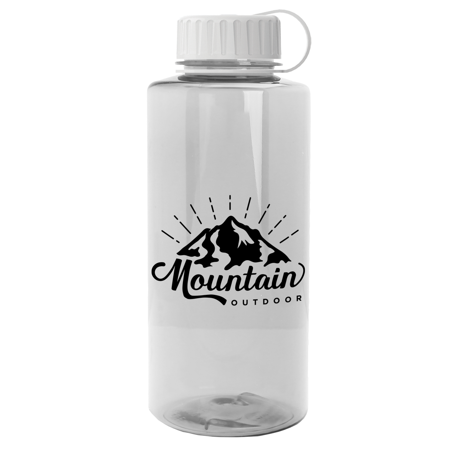 Garyline Mountaineer Tritan Bottle with Tethered Lid 36 oz-TXB34T