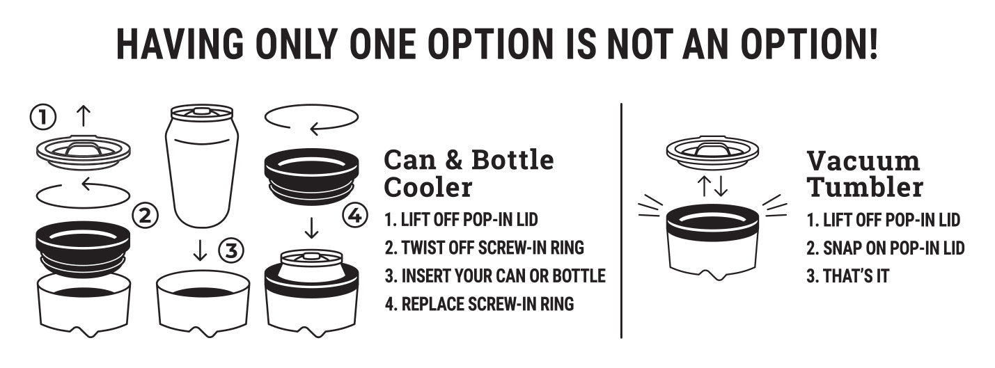 Koozie Triple Vacuum Tumbler  13 oz-46173