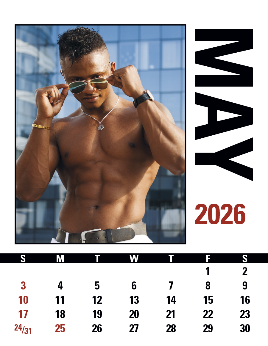 Triumph Calendars PressNStick Male Call Calendar-V8889