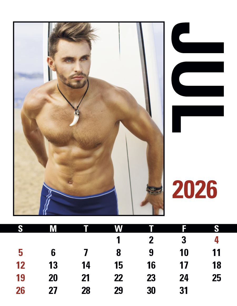 Triumph Calendars PressNStick Male Call Calendar-V8889