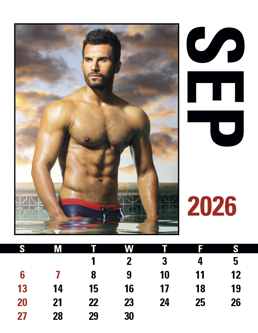 Triumph Calendars PressNStick Male Call Calendar-V8889