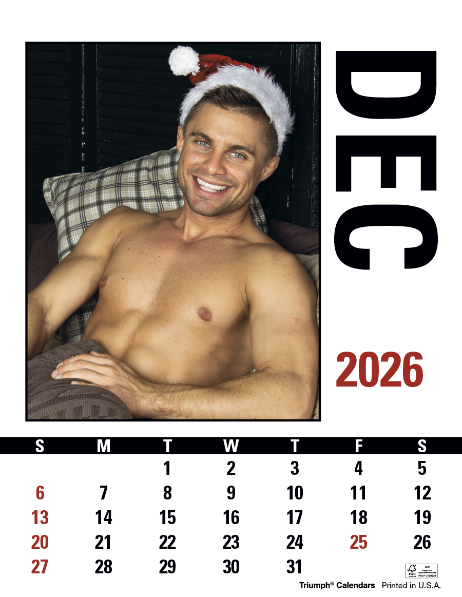 Triumph Calendars PressNStick Male Call Calendar-V8889