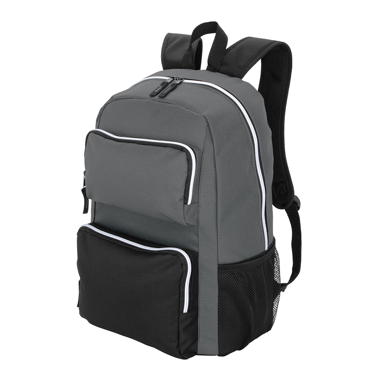 RPET DoublePocket Computer Backpack-VBAG120