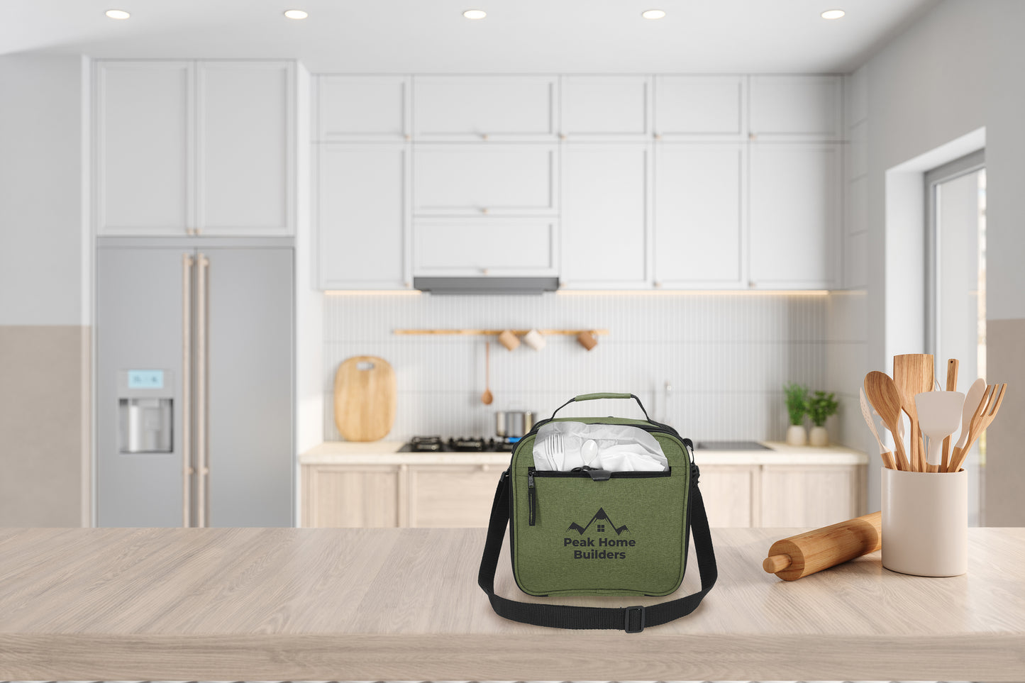 Lunch Break Expandable Lunch Bag-VCOL019