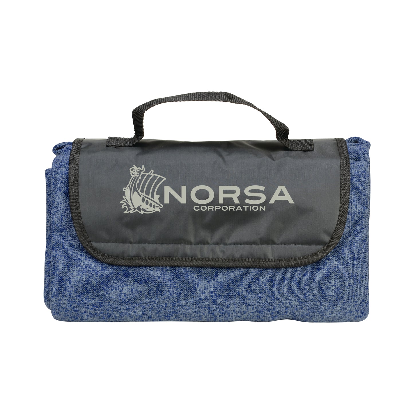 Heathered Fold Up Blanket-VOUT022
