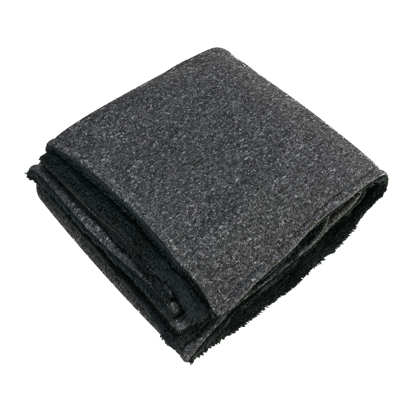 SherpaBacked Heathered Blanket-VOUT024