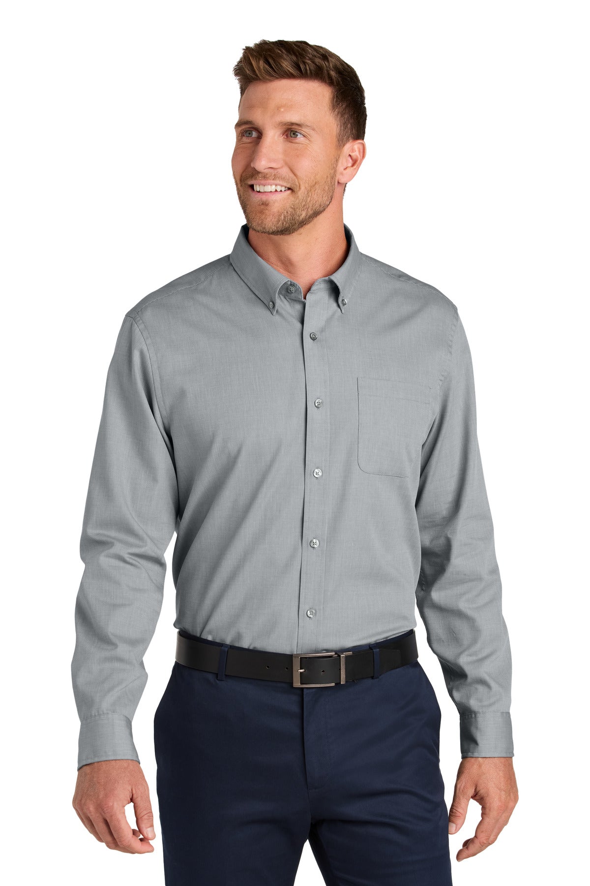 Port Authority? Long Sleeve Nailhead Easy Care Shirt W8