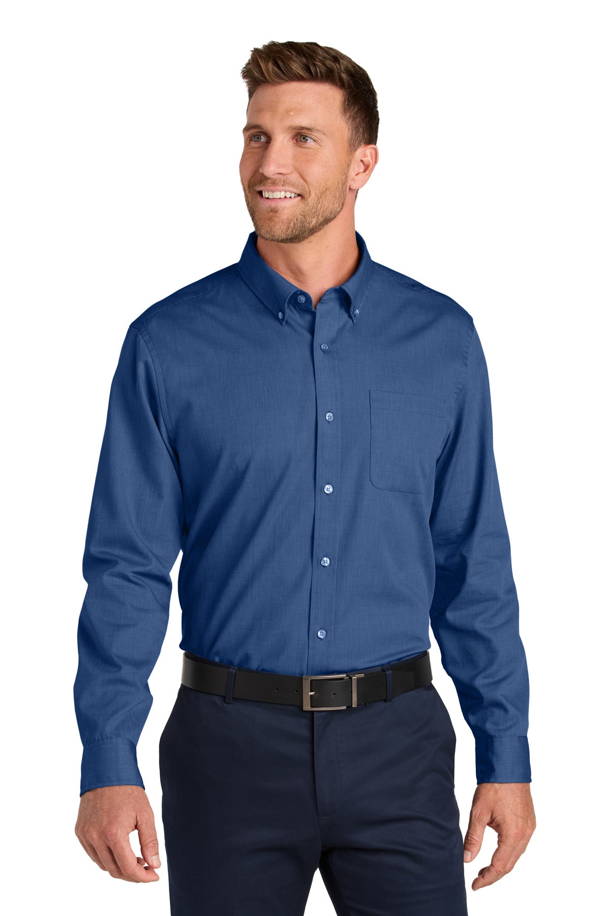 Port Authority? Long Sleeve Nailhead Easy Care Shirt W8