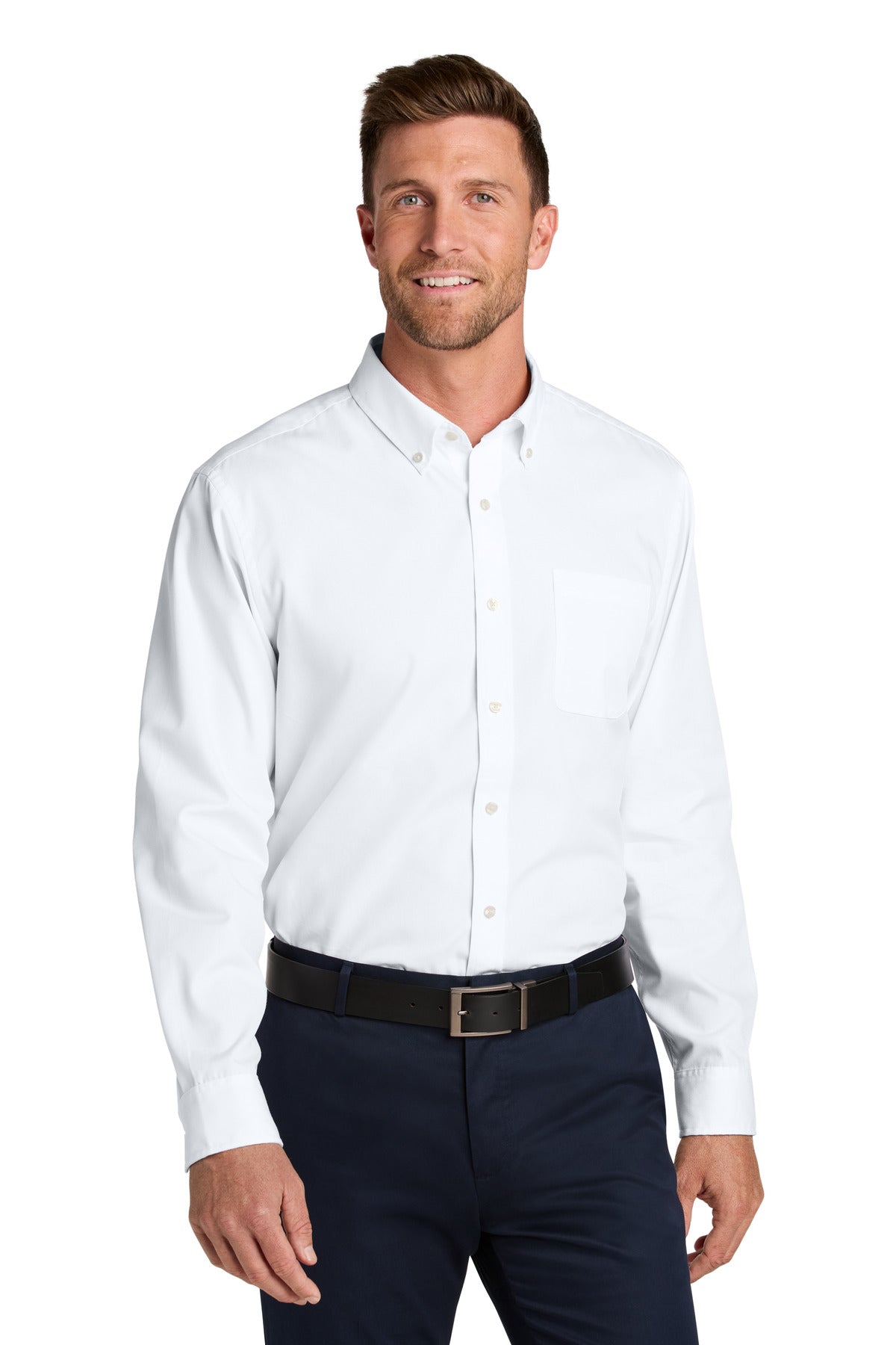 Port Authority? Long Sleeve Nailhead Easy Care Shirt W8