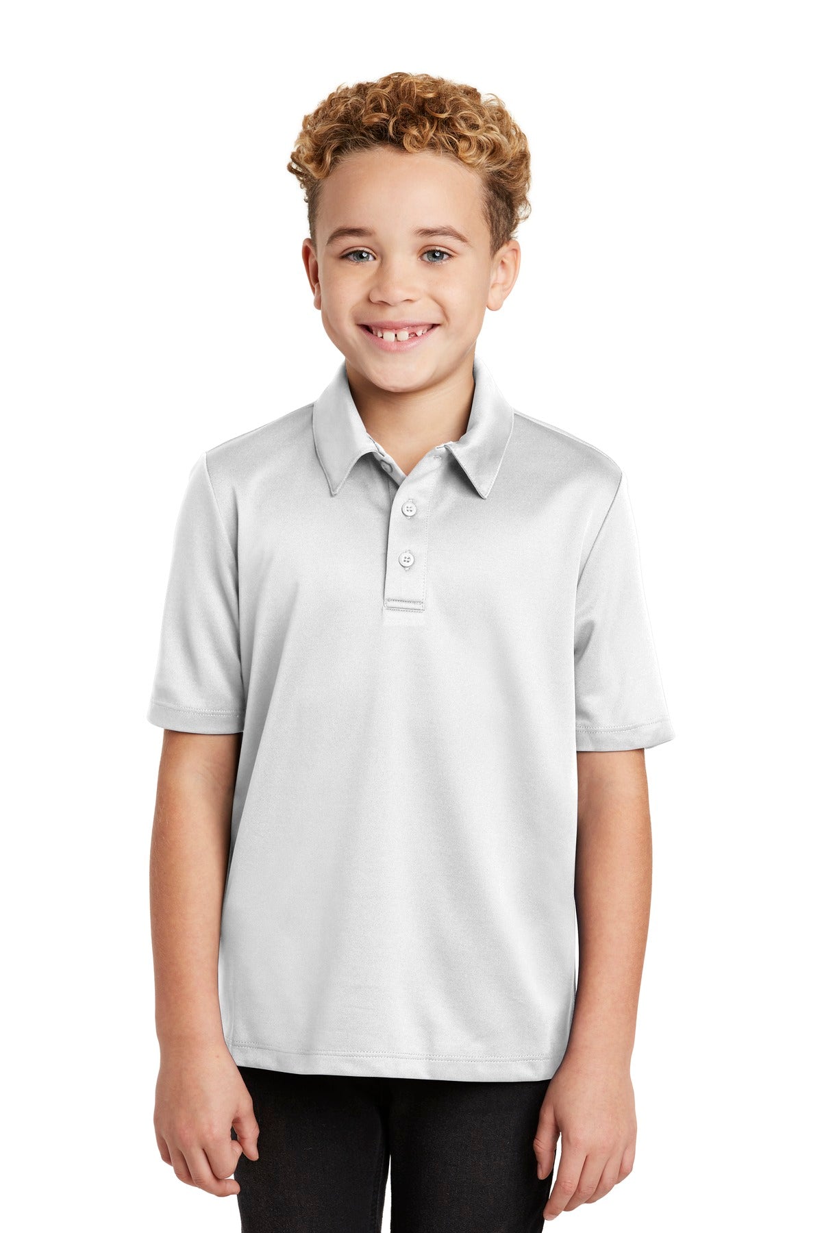 Port Authority? Youth Silk Touch? Performance Polo. Y54