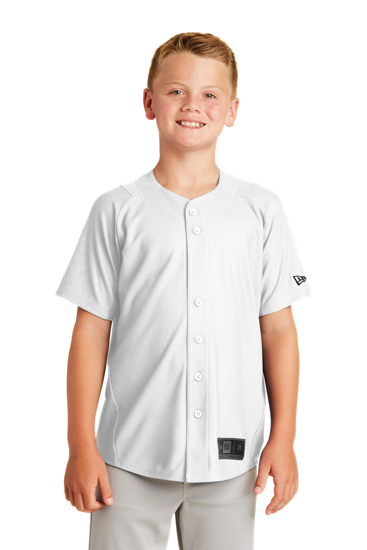 New Era ® Youth Diamond Era Full-Button Jersey