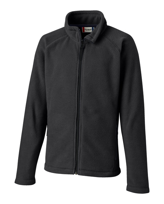Clique Summit Performance Fleece Youth Full Zip Jacket
