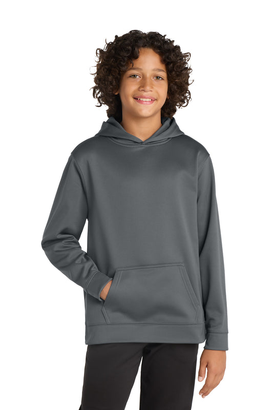 Sport-Tek® Youth Sport-Wick® Fleece Hooded Pullover