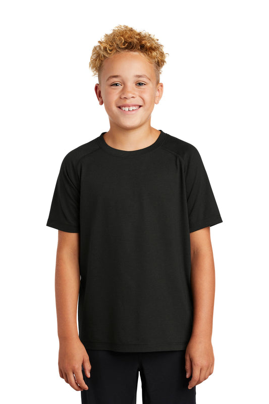 Sport-Tek ? Youth PosiCharge ? Tri-Blend Wicking Raglan