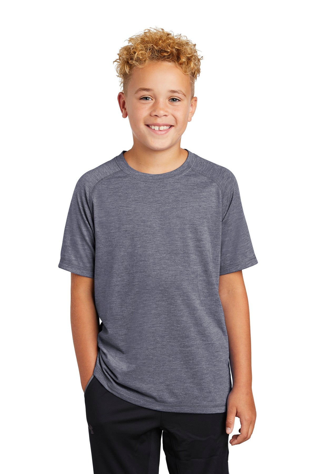 Sport-Tek ? Youth PosiCharge ? Tri-Blend Wicking Raglan