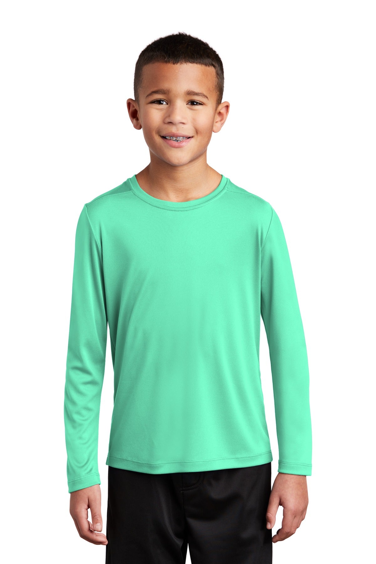 Sport-Tek ? Youth Posi-UV? Pro Long Sleeve Tee. YST420L