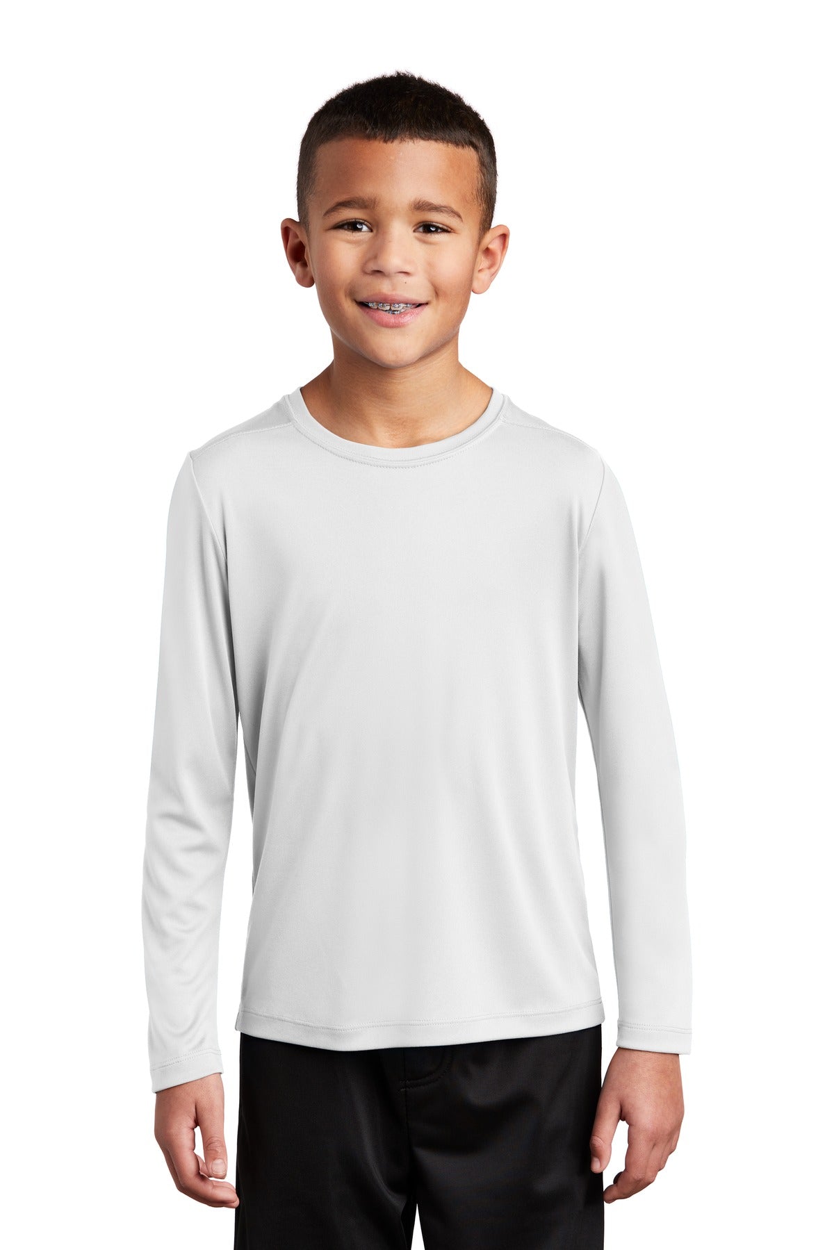 Sport-Tek ? Youth Posi-UV? Pro Long Sleeve Tee. YST420L