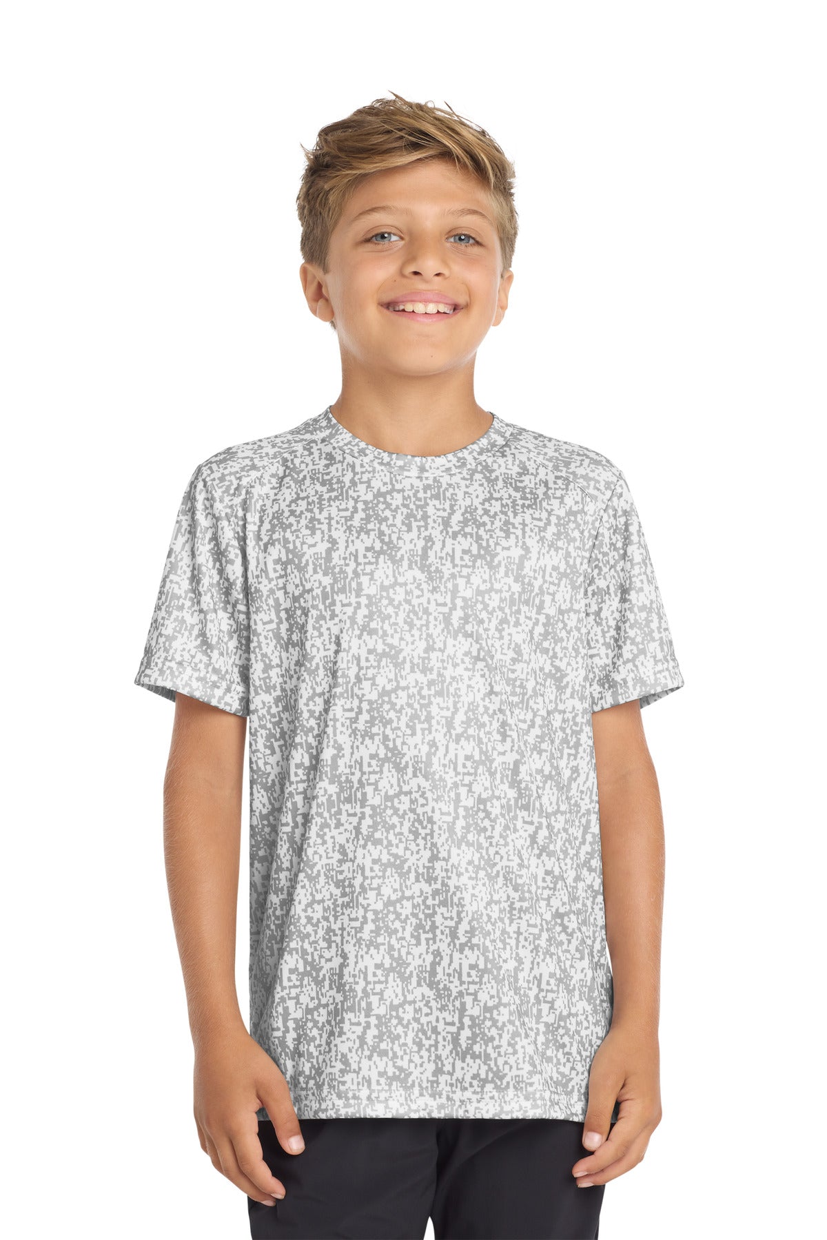 Sport-Tek ® Youth Digi Camo Tee