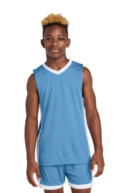Sport-Tek® Youth Rival Basketball Rev Jersey