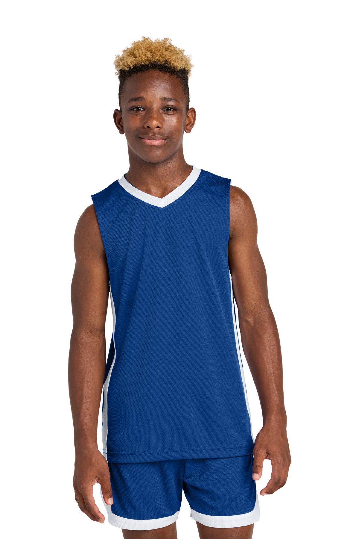 Sport-Tek® Youth Rival Basketball Rev Jersey