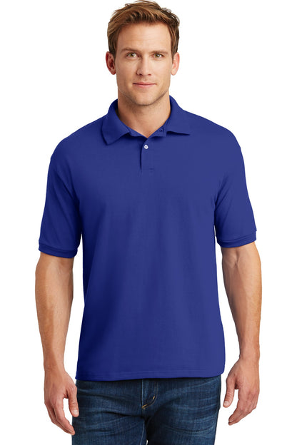 Hanes? EcoSmart? - 5.2-Ounce Jersey Knit Sport Shirt. 0