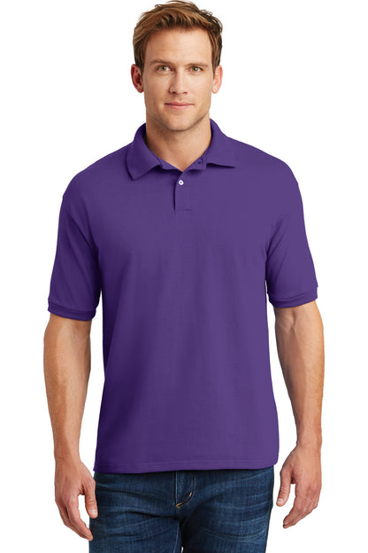 Hanes? EcoSmart? - 5.2-Ounce Jersey Knit Sport Shirt. 0