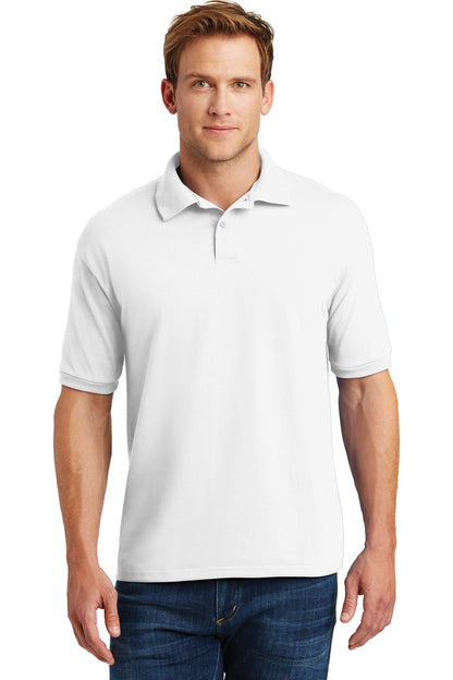 Hanes? EcoSmart? - 5.2-Ounce Jersey Knit Sport Shirt. 0