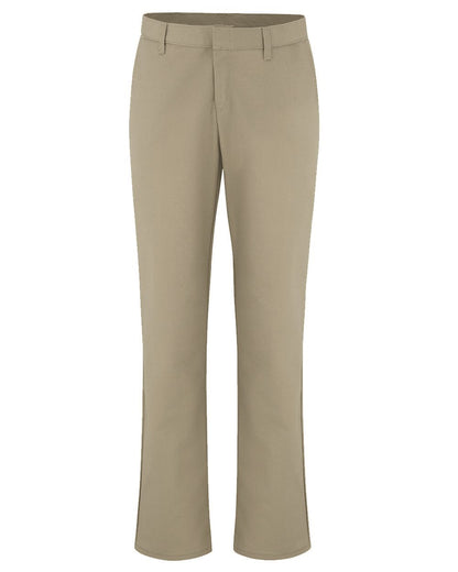 Dickies Women's Industrial Flat Front Pants - Extended Sizes - FP92EXT