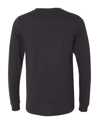 BELLA + CANVAS Heather CVC Long Sleeve Tee - 3501CVC