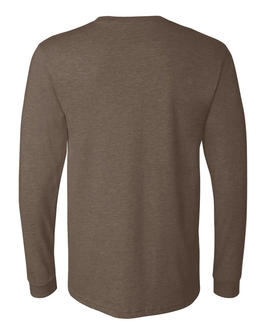 BELLA + CANVAS Heather CVC Long Sleeve Tee - 3501CVC